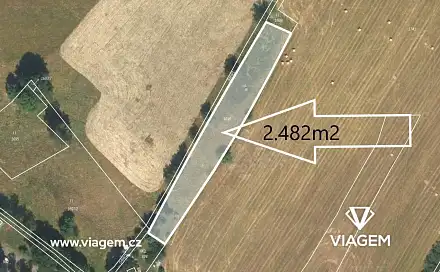 Prodej pole 2 482 m², Mikulášovice, okres Děčín