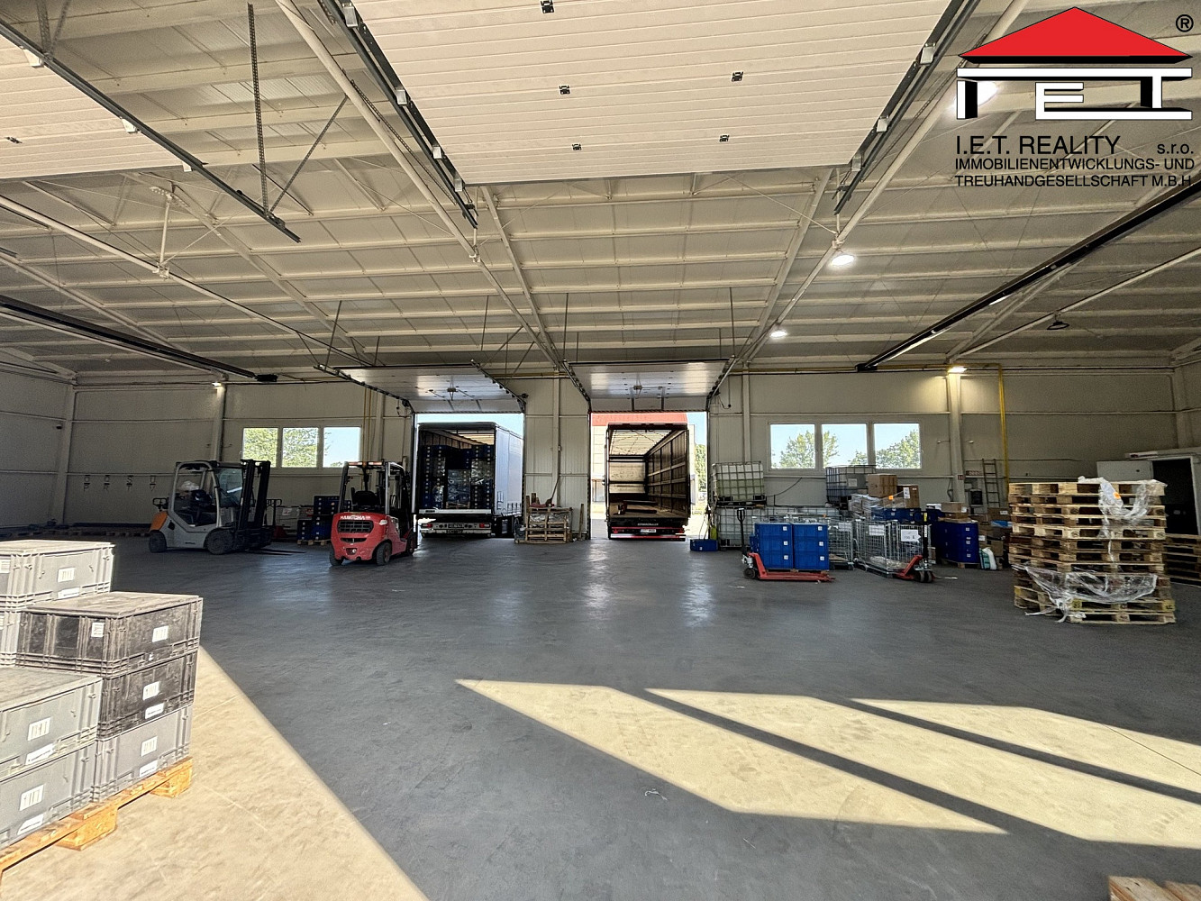 Pronájem nové skladové / výrobní haly 576 m² Ostrava Hrabová – pohled 3