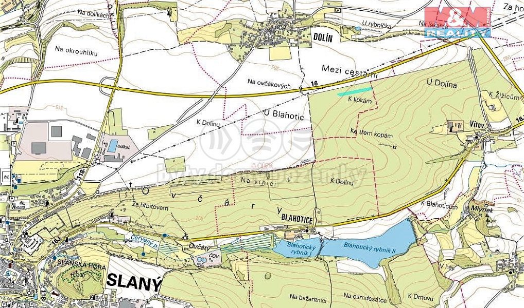 Prodej pole 3 189 m², Slaný – náhled fotky 4