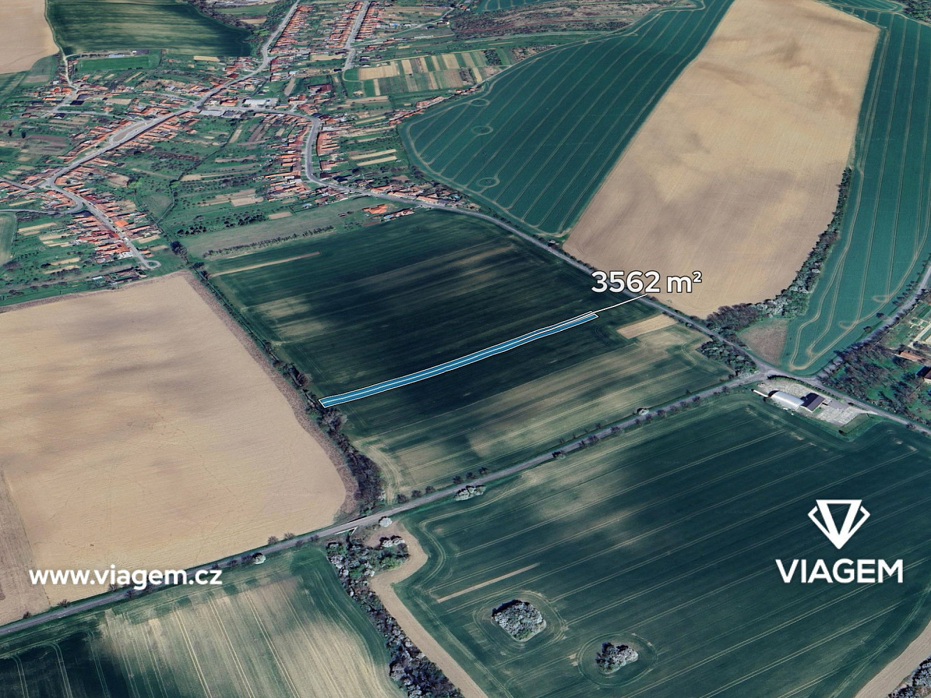 Prodej pole 890 m²