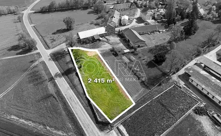 Prodej stavebního pozemku 2 415 m², Kolinec, okres Klatovy