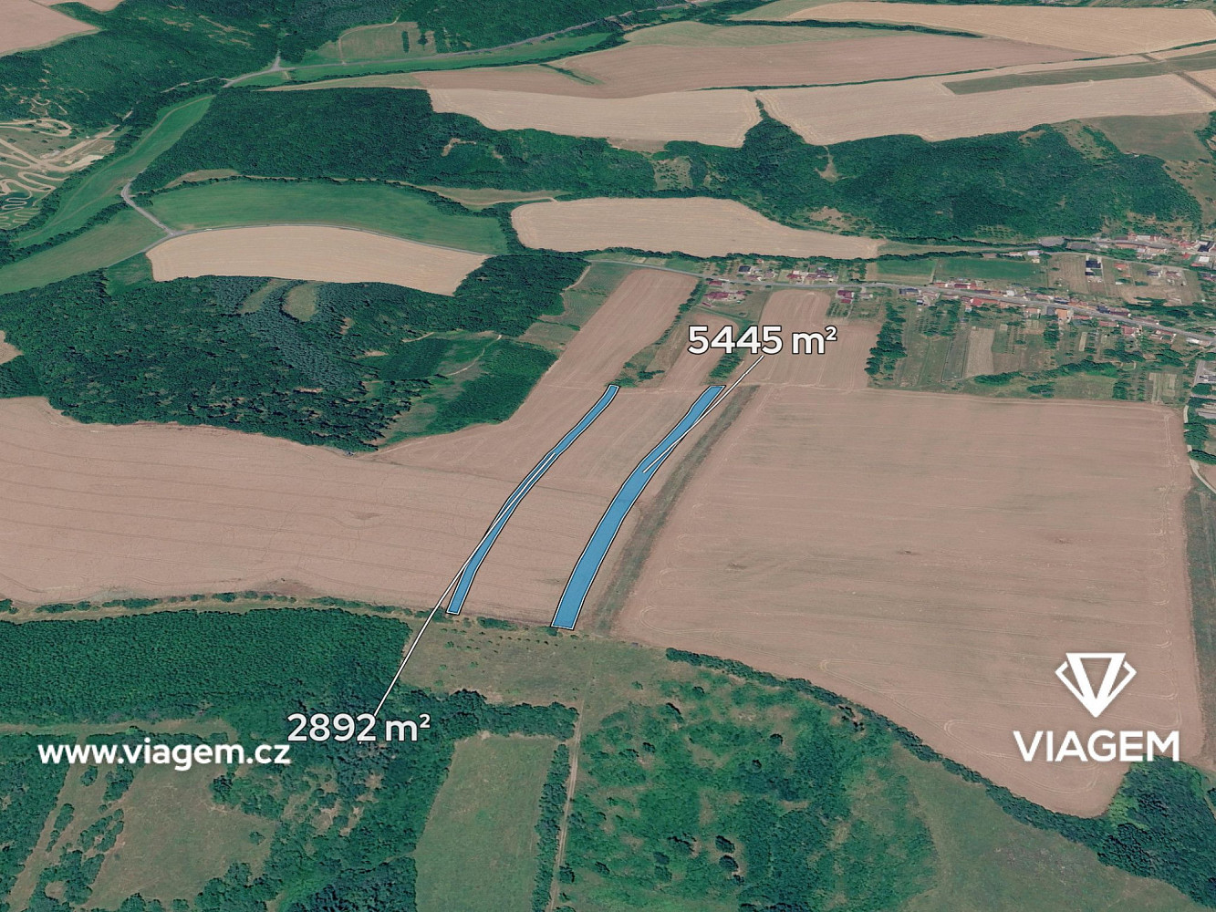 Prodej pole 4 446 m²