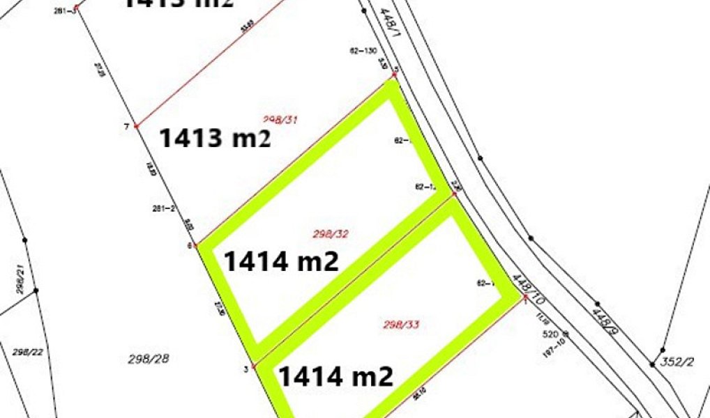 Prodej stavebního pozemku 1 414 m², Úhlejov – náhled fotky 4