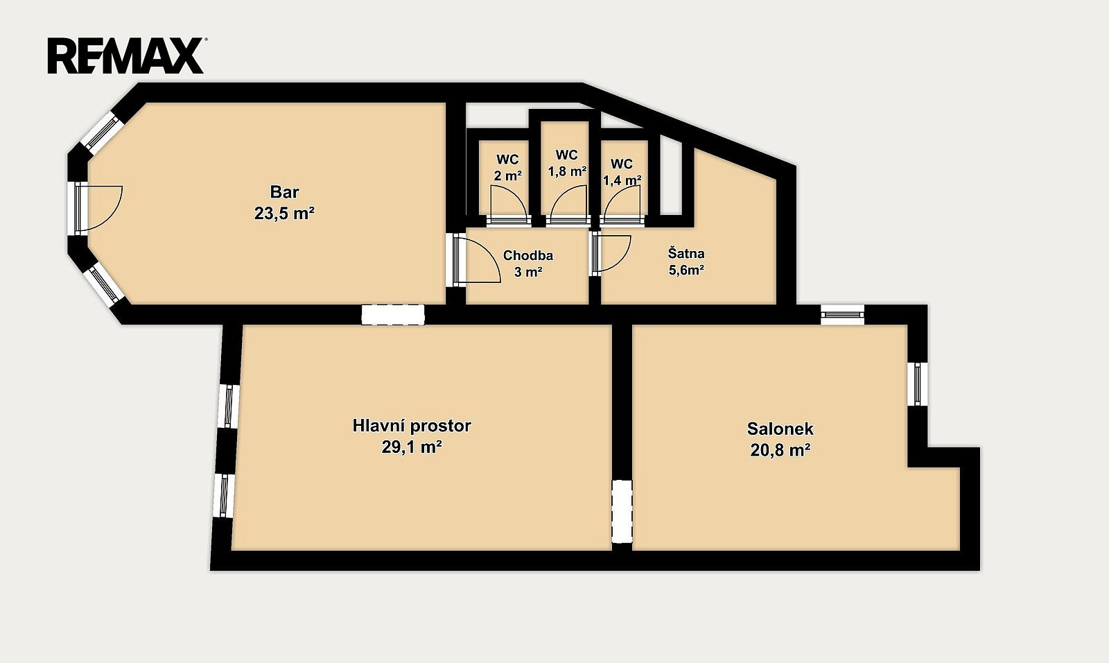 Prodej obchodních prostor 87 m² – fotografie 2