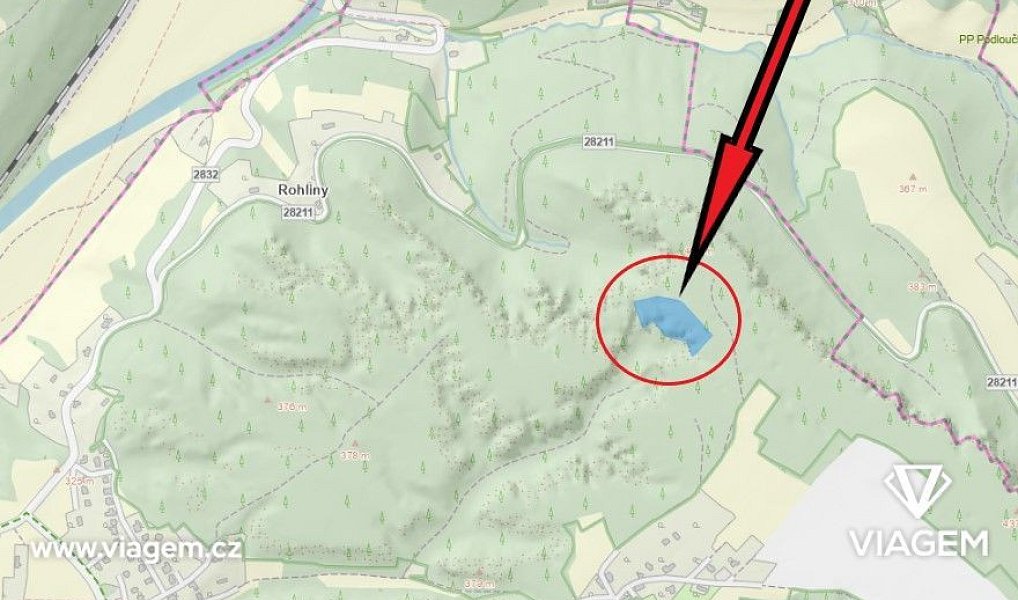 Prodej lesa 2 093 m², Mírová pod Kozákovem – náhled fotky 4