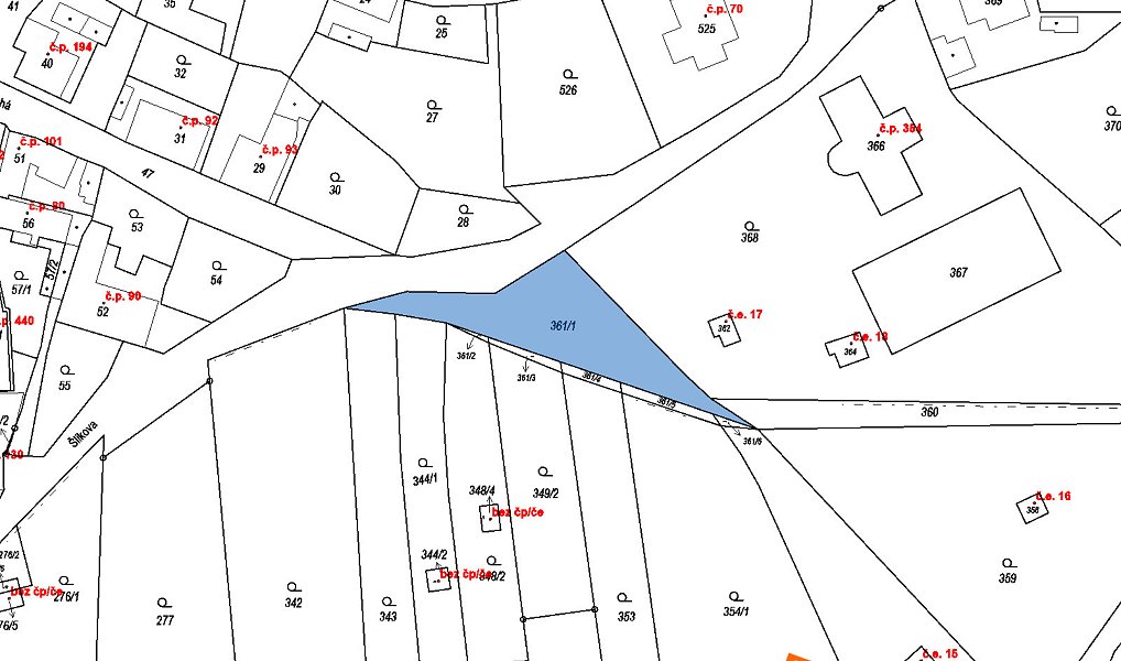Prodej zahrady 39 m², Samotišky – náhled fotky 2