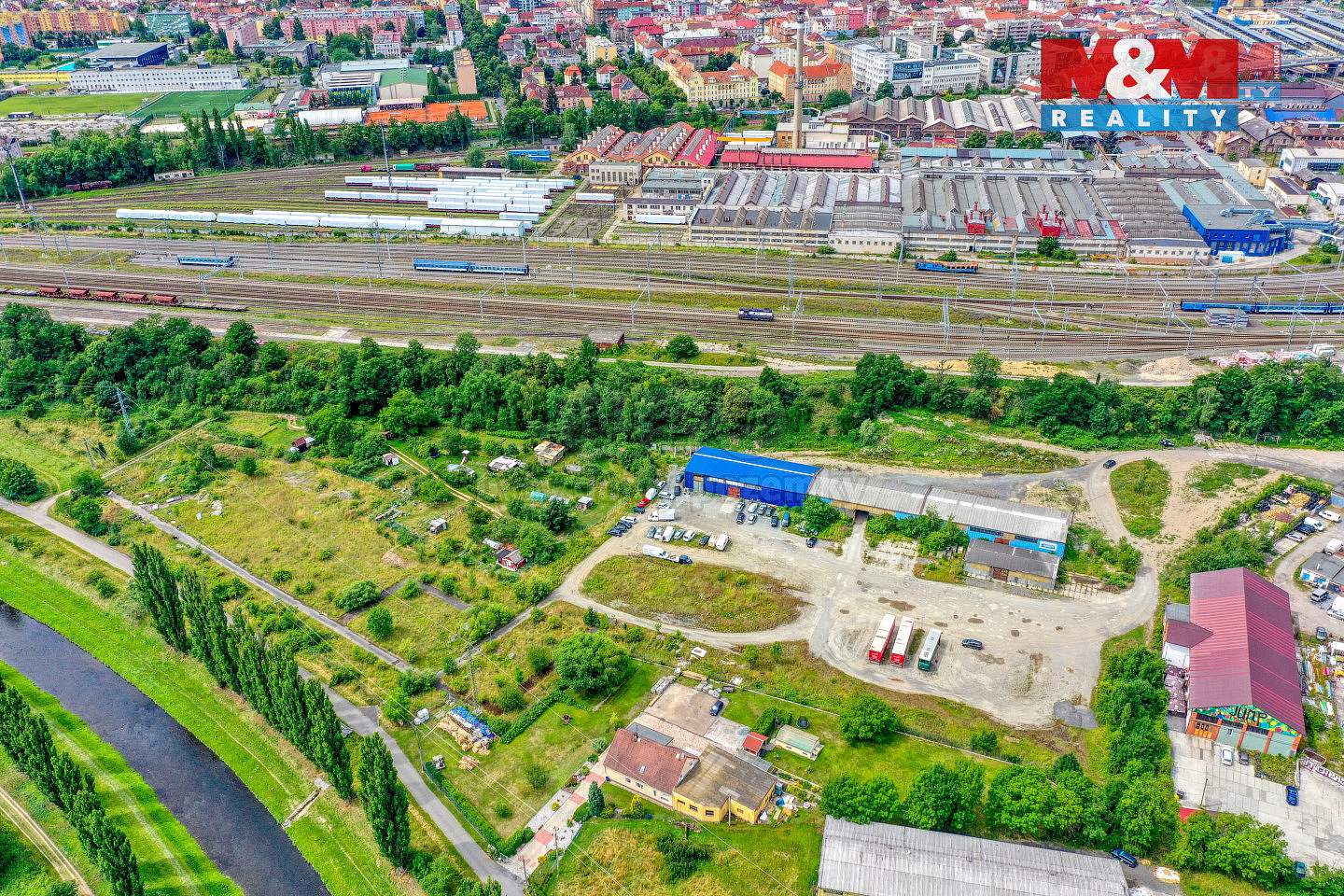 Pronájem provozní plochy, 11001 m², Plzeň, ul. Cvokařská – pohled 2