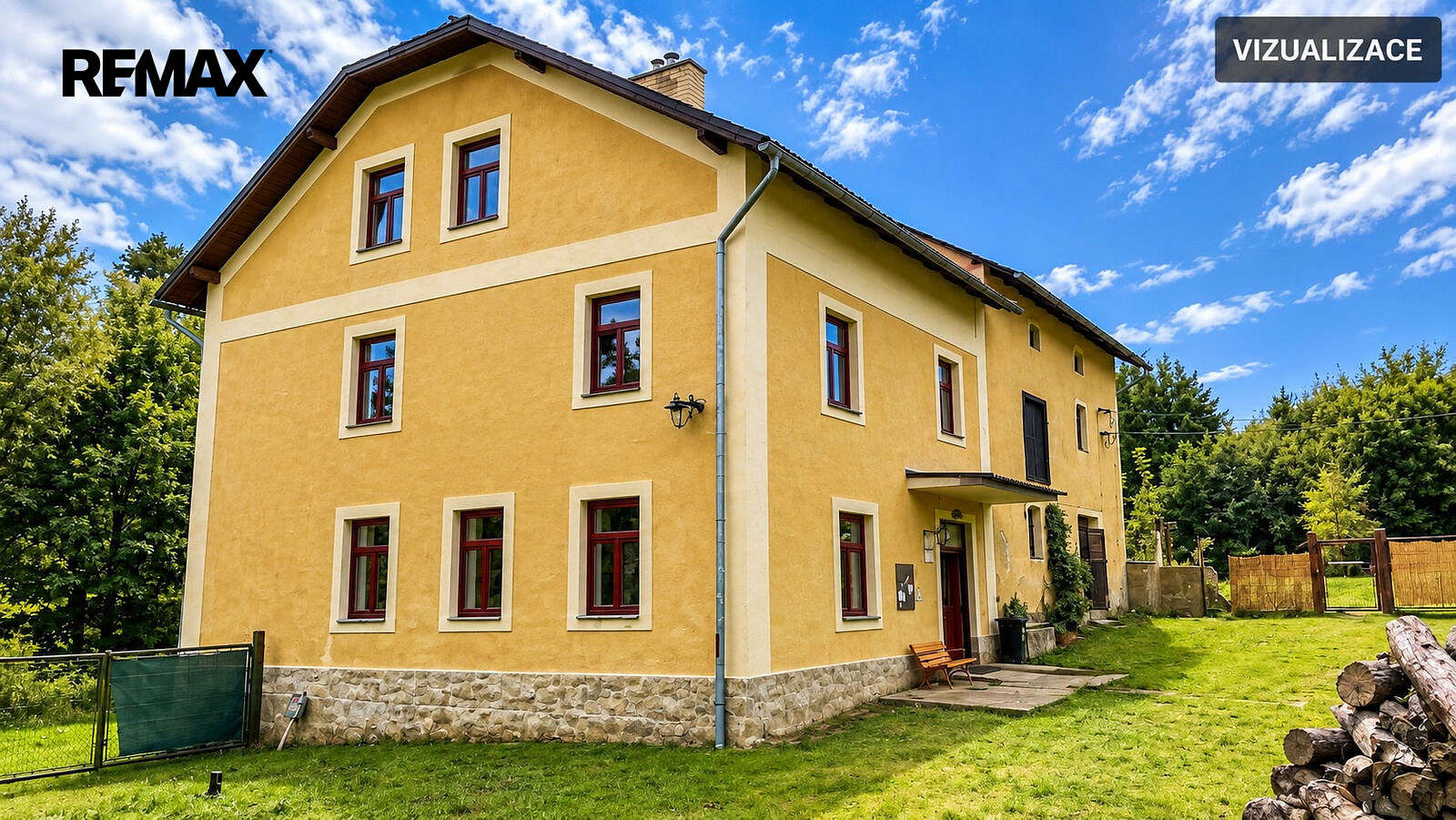 Prodej domu 195 m² s pozemkem 10 497 m²