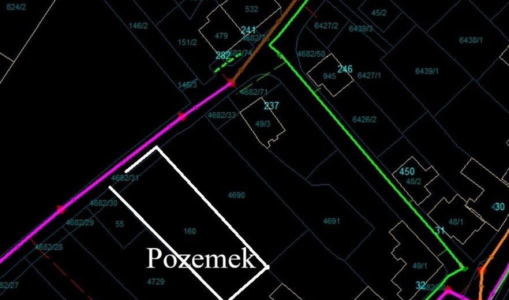Prodej stavebního pozemku 1 055 m², Novosedly – náhled fotky 8