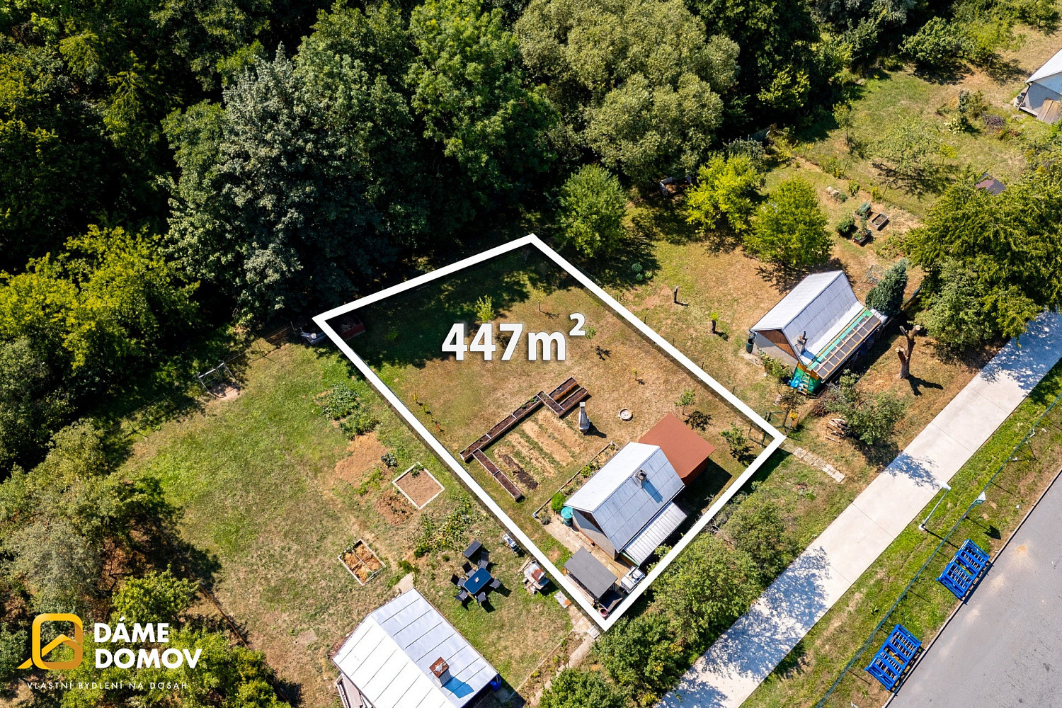 Prodej chaty/chalupy 21 m² s pozemkem 447 m² – fotografie 2