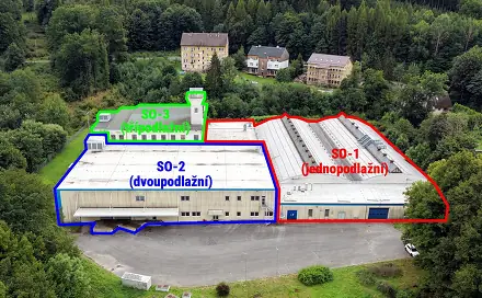 Prodej výrobních prostor 12 000 m², U Přádelny, Liberec - Liberec XXXIII-Machnín