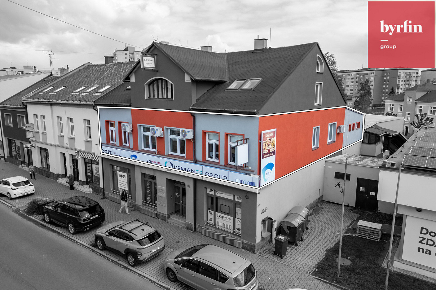 Pronájem kanceláře 273 m²