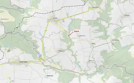 Dražba lesa 9 m², Břežany