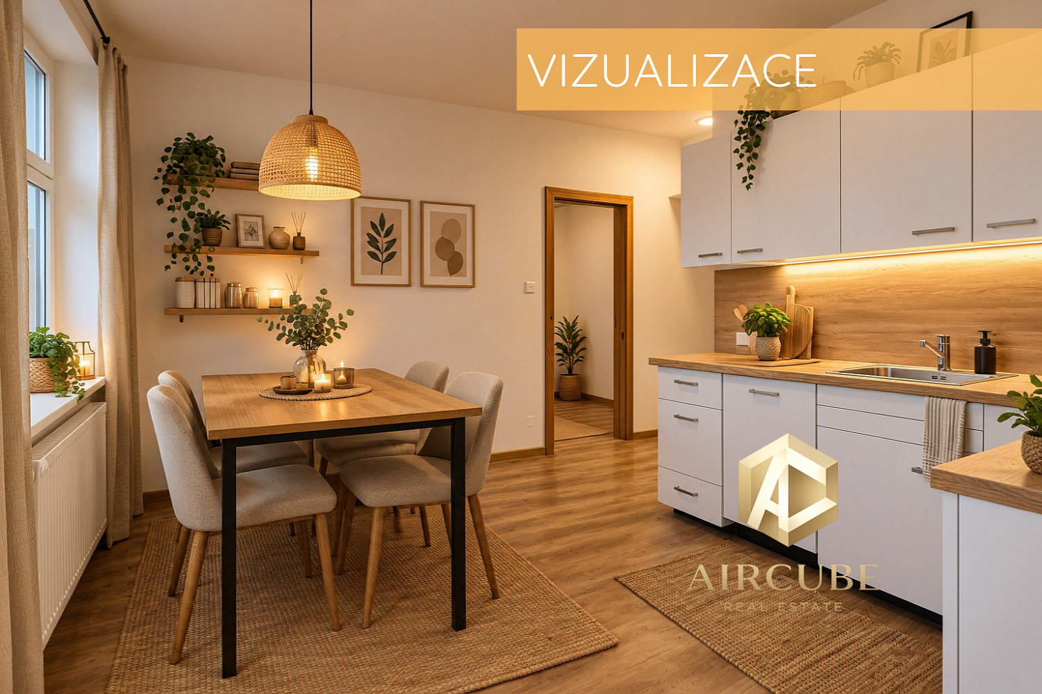 Pronájem bytu 2+kk 42 m² – fotografie 3
