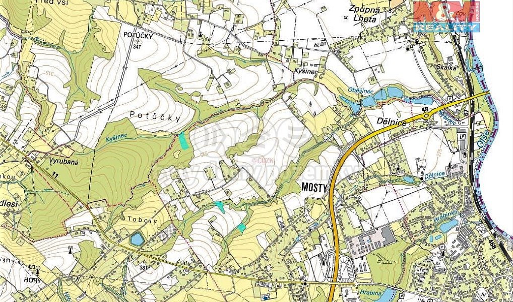 Prodej lesa 6 540 m², Český Těšín – náhled fotky 4