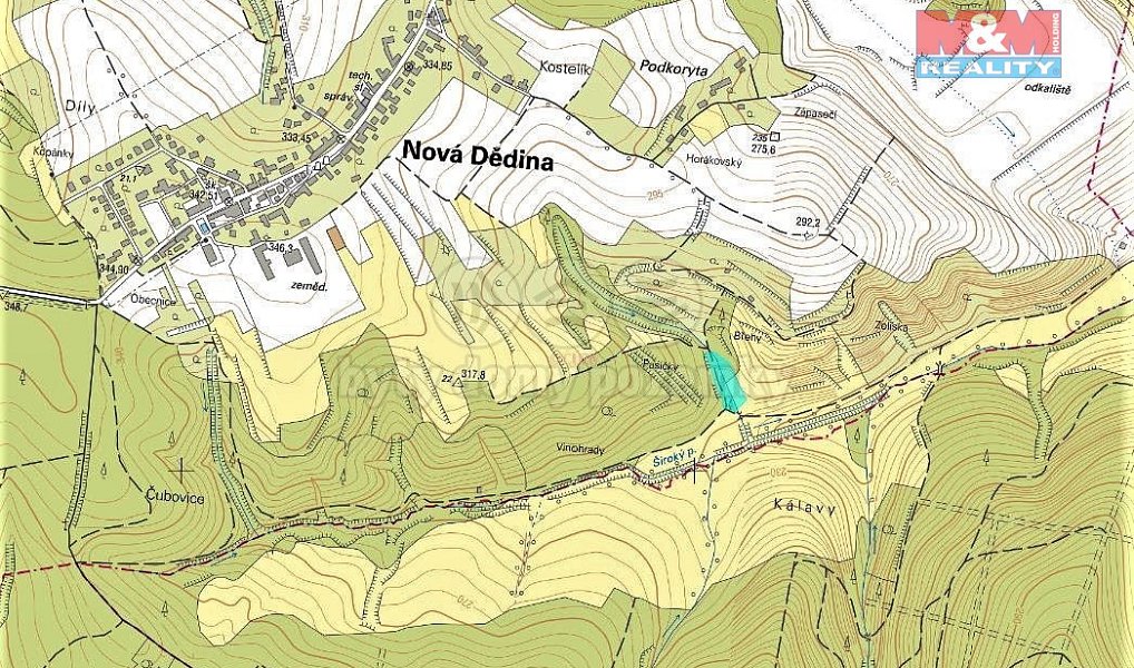 Prodej louky 1 753 m², Nová Dědina – náhled fotky 2