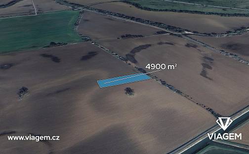 Prodej pole 2 450 m², Sudoměřice, okres Hodonín