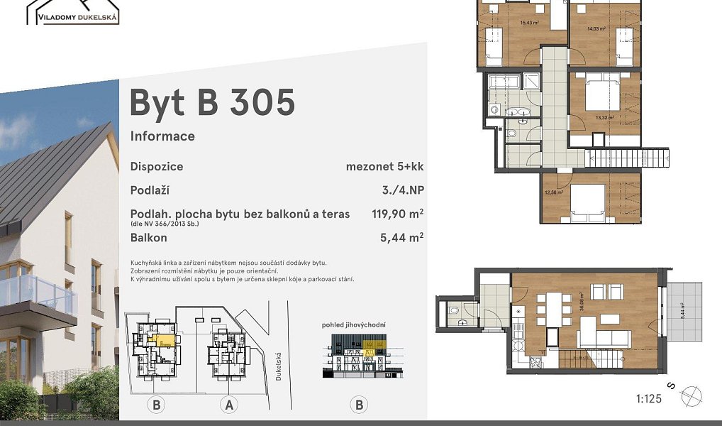 Prodej bytu 5+kk 125 m², Liberec – náhled fotky 11