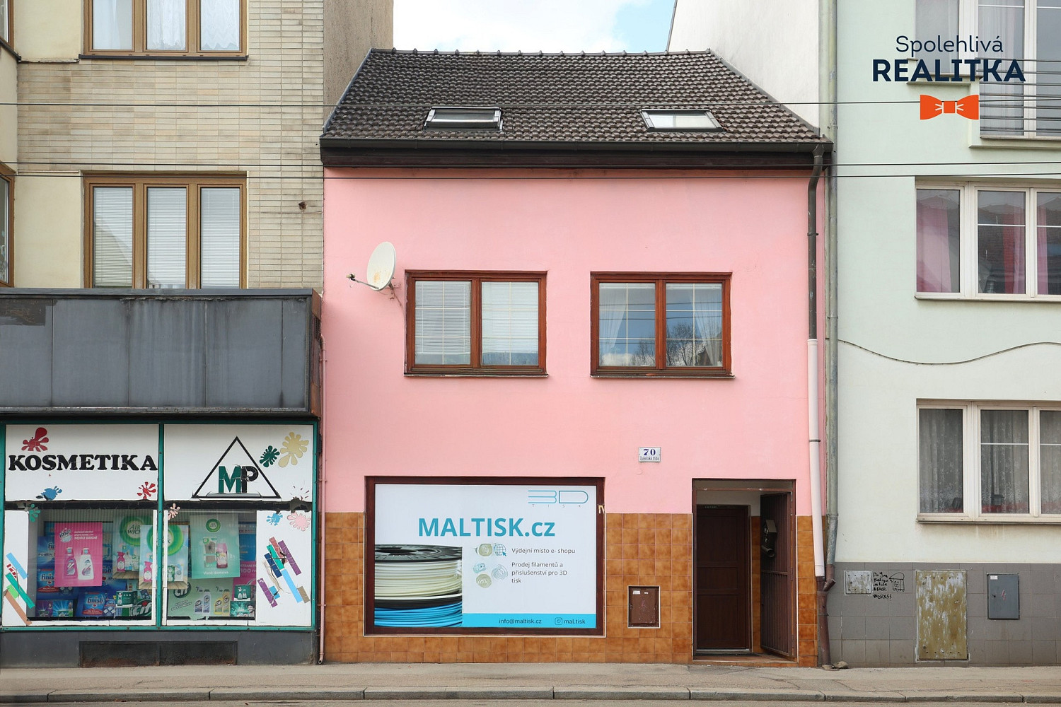 Prodej obchodních prostor 50 m²