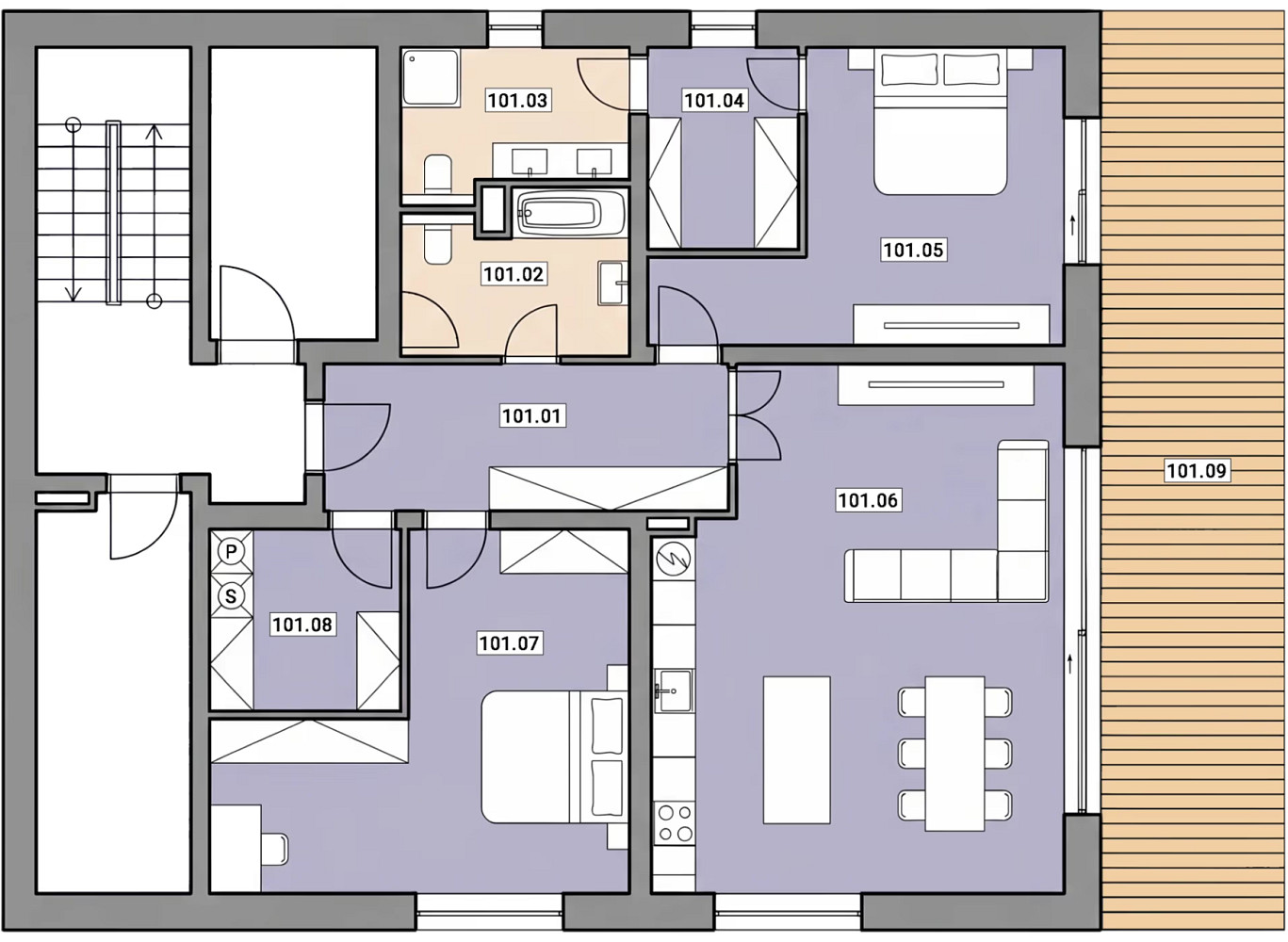 Prodej bytu 3+kk 111 m² – fotografie 2
