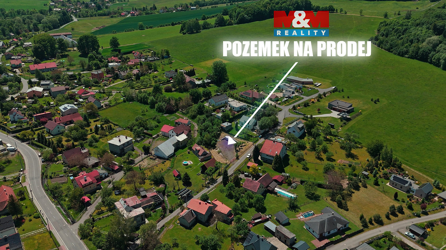 Prodej stavebního pozemku 837 m²
