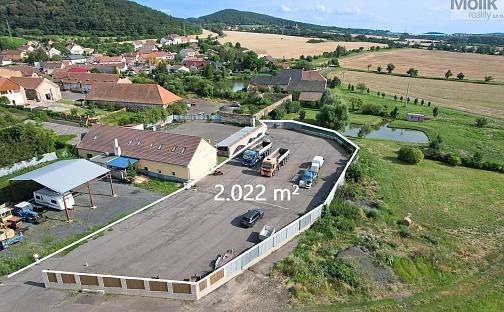 Pronájem komerčního pozemku 2 022 m², Hrobčice - Razice, okres Teplice