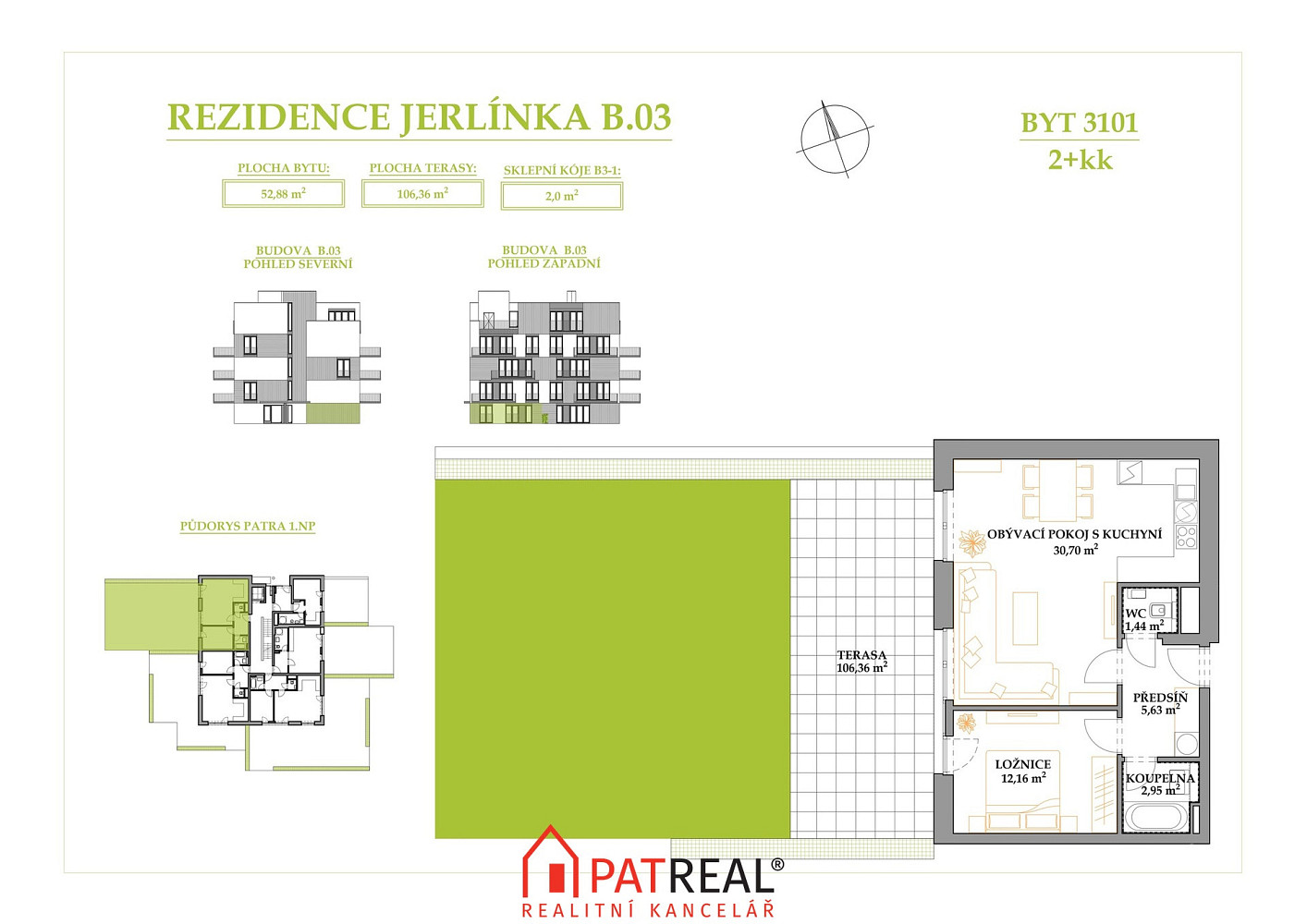 Prodej bytu 2+kk 159 m² — photo 2
