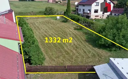 Prodej stavebního pozemku 1 332 m², Slezská, Kobeřice, okres Opava