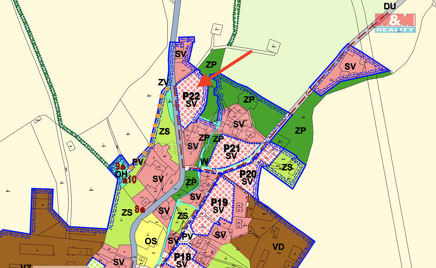 Prodej stavebního pozemku 800 m² – další
