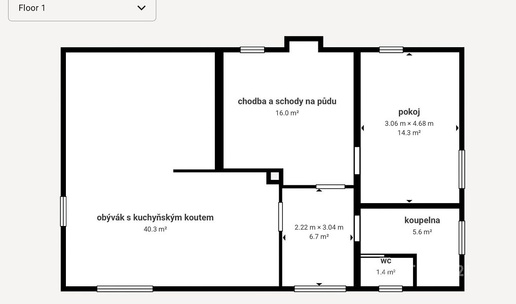 Prodej ubytovacího objektu 204 m², Velké Losiny – náhled fotky 19