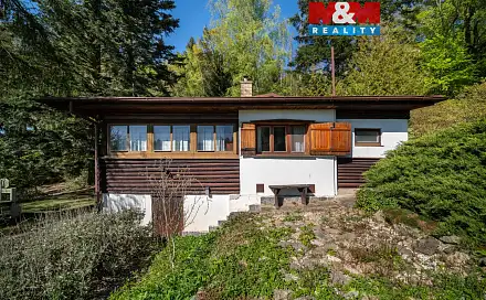 Prodej chaty/chalupy 41 m² s pozemkem 684 m², Bystřice - Ouběnice, okres Benešov