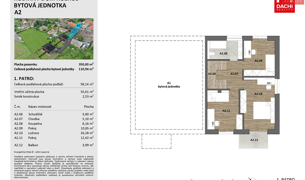 Prodej domu 111 m² s pozemkem 350 m², Průhonice – náhled fotky 13