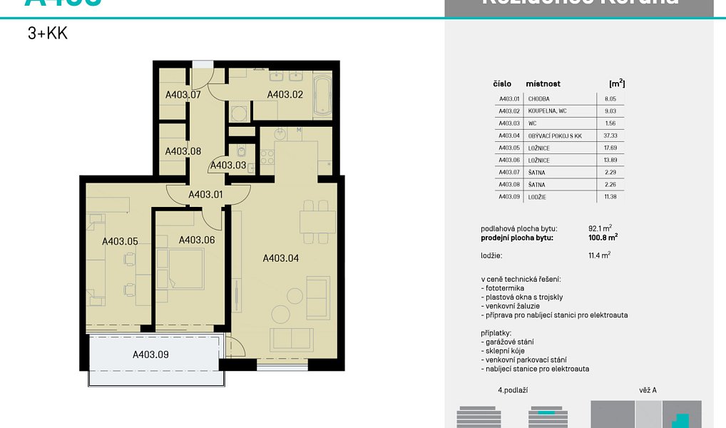 Prodej bytu 3+kk 101 m², Nové Město nad Metují – náhled fotky 2