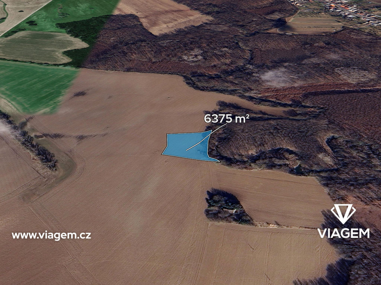 Prodej pole 956 m²