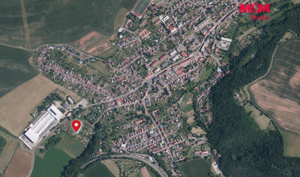 Prodej zahrady 390 m², Kryry – náhled fotky 10