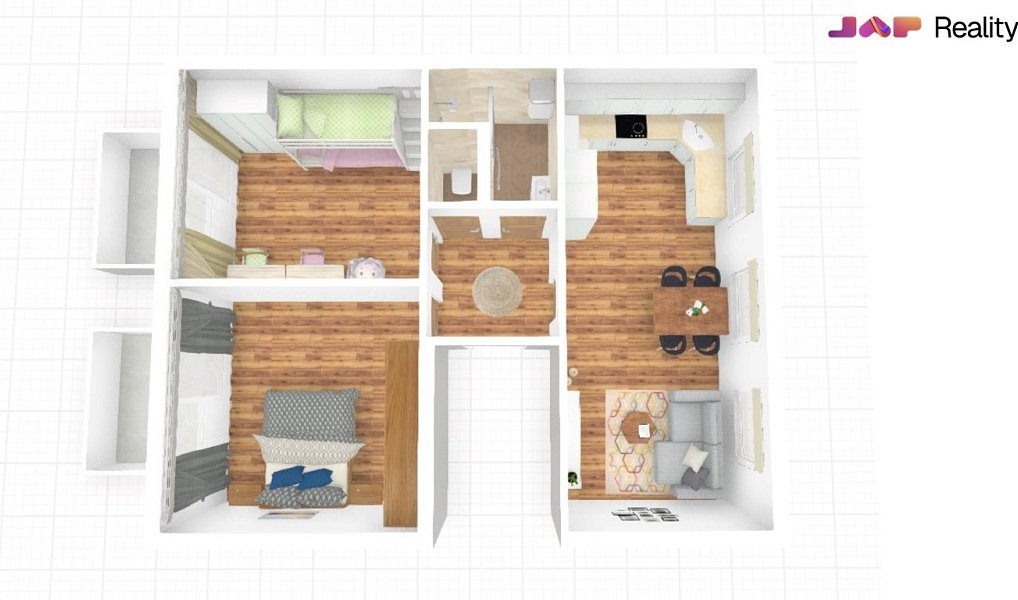 Pronájem bytu 3+kk 70 m², Brno – náhled fotky 4