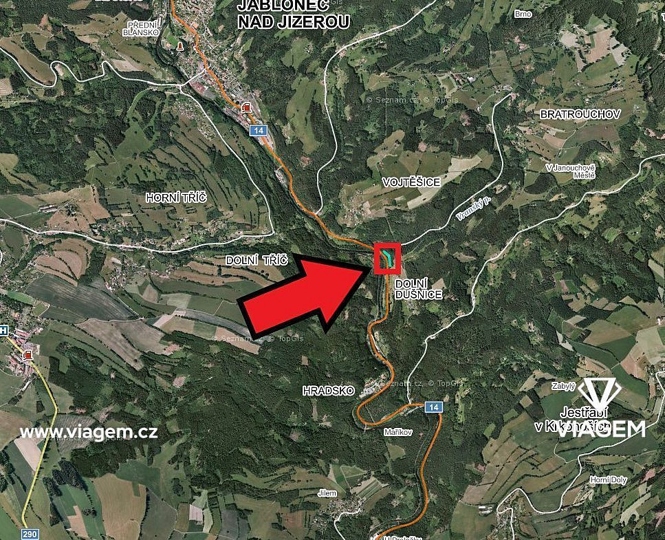 Prodej lesa 1 568 m² – fotografie 3
