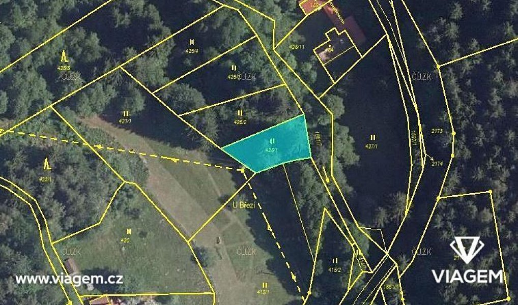 Prodej zahrady 680 m², Pěnčín – náhled fotky 2