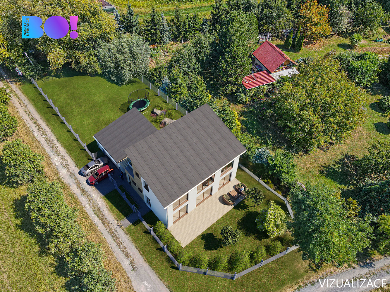 Prodej stavebního pozemku 1 000 m² – fotografie 3