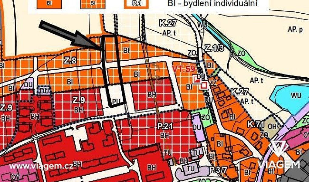 Prodej stavebního pozemku 250 m², Domažlice – náhled fotky 4