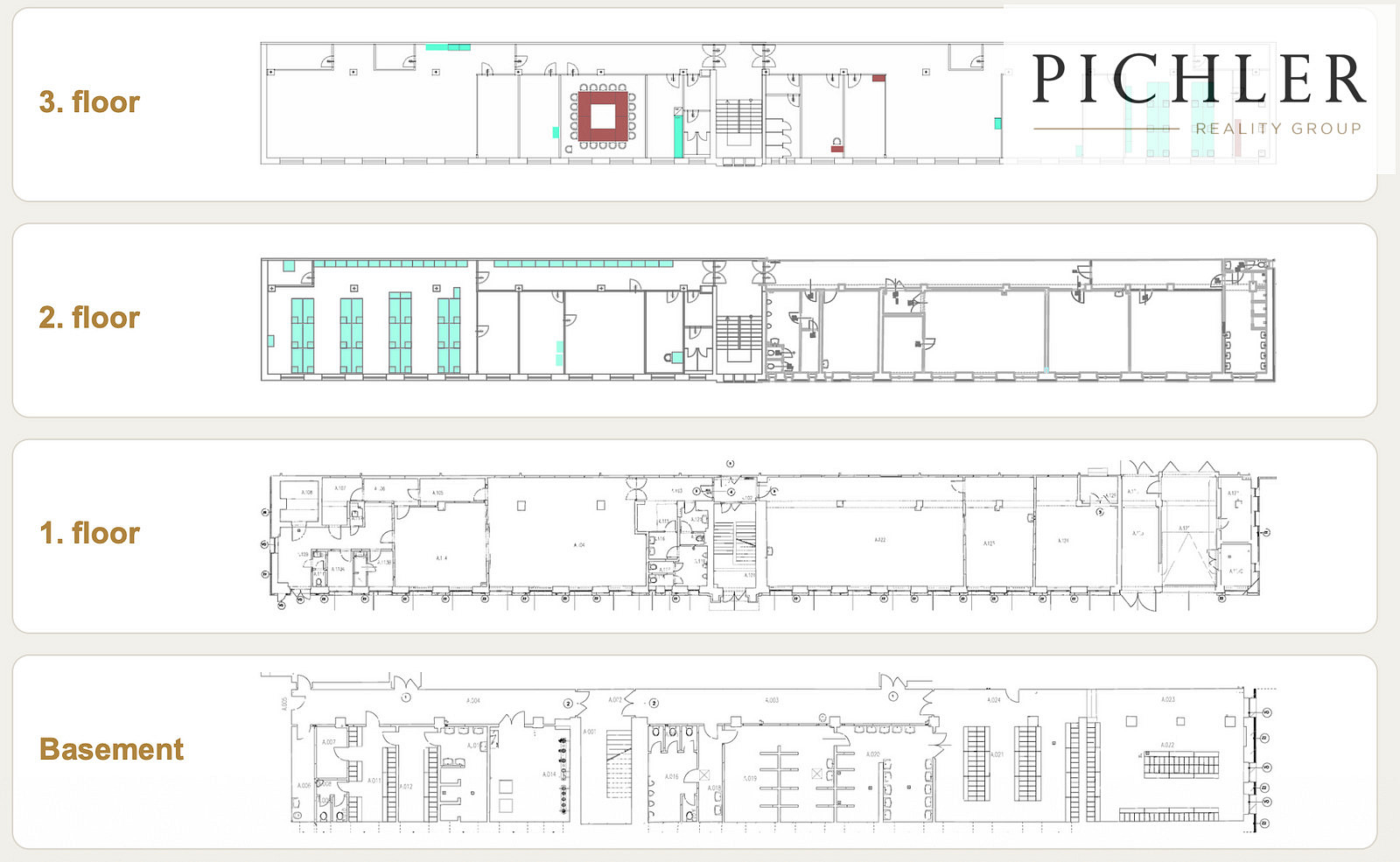 Pronájem kanceláře 571 m² – fotografie 5