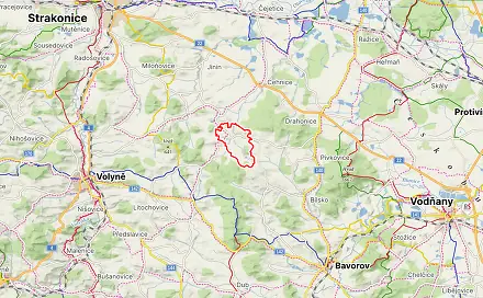 Prodej lesa 3 555 m², Kváskovice, okres Strakonice