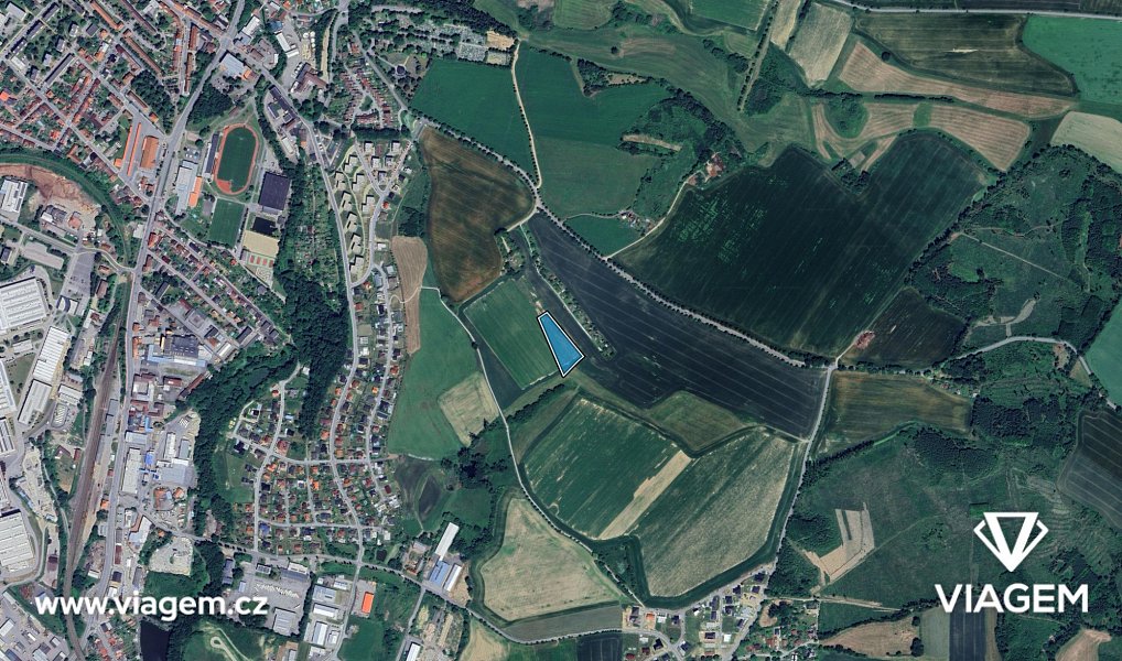 Prodej pole 498 m², Pelhřimov – náhled fotky 3