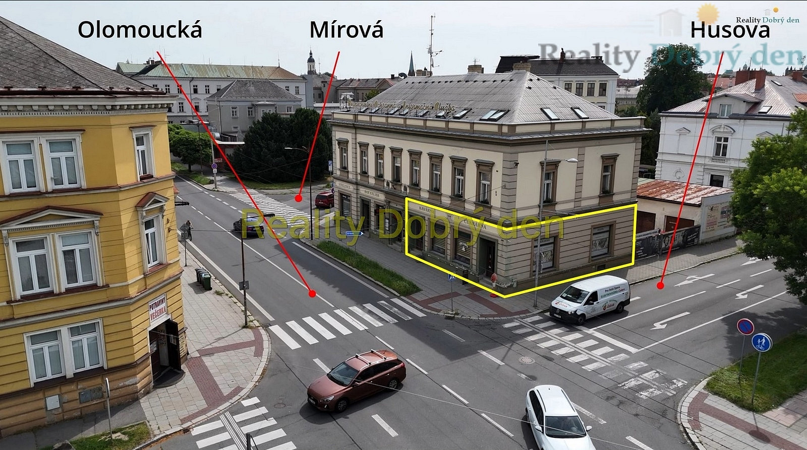 Pronájem obchodních prostor 117 m²