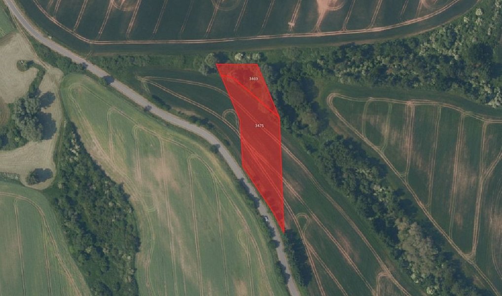 Prodej pozemku, 4692 m², Rakovník, Krupá