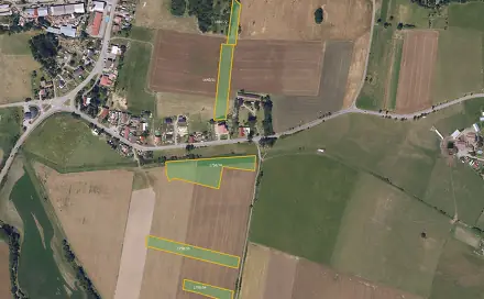 Prodej pole 26 000 m², Tisovec, okres Chrudim