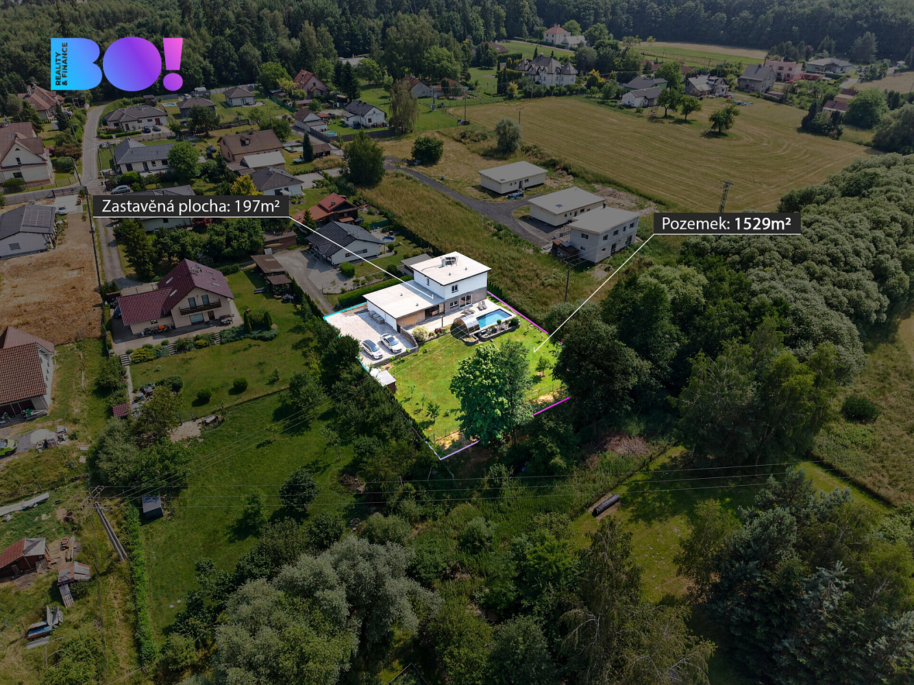 Prodej domu 191 m² s pozemkem 1 529 m²