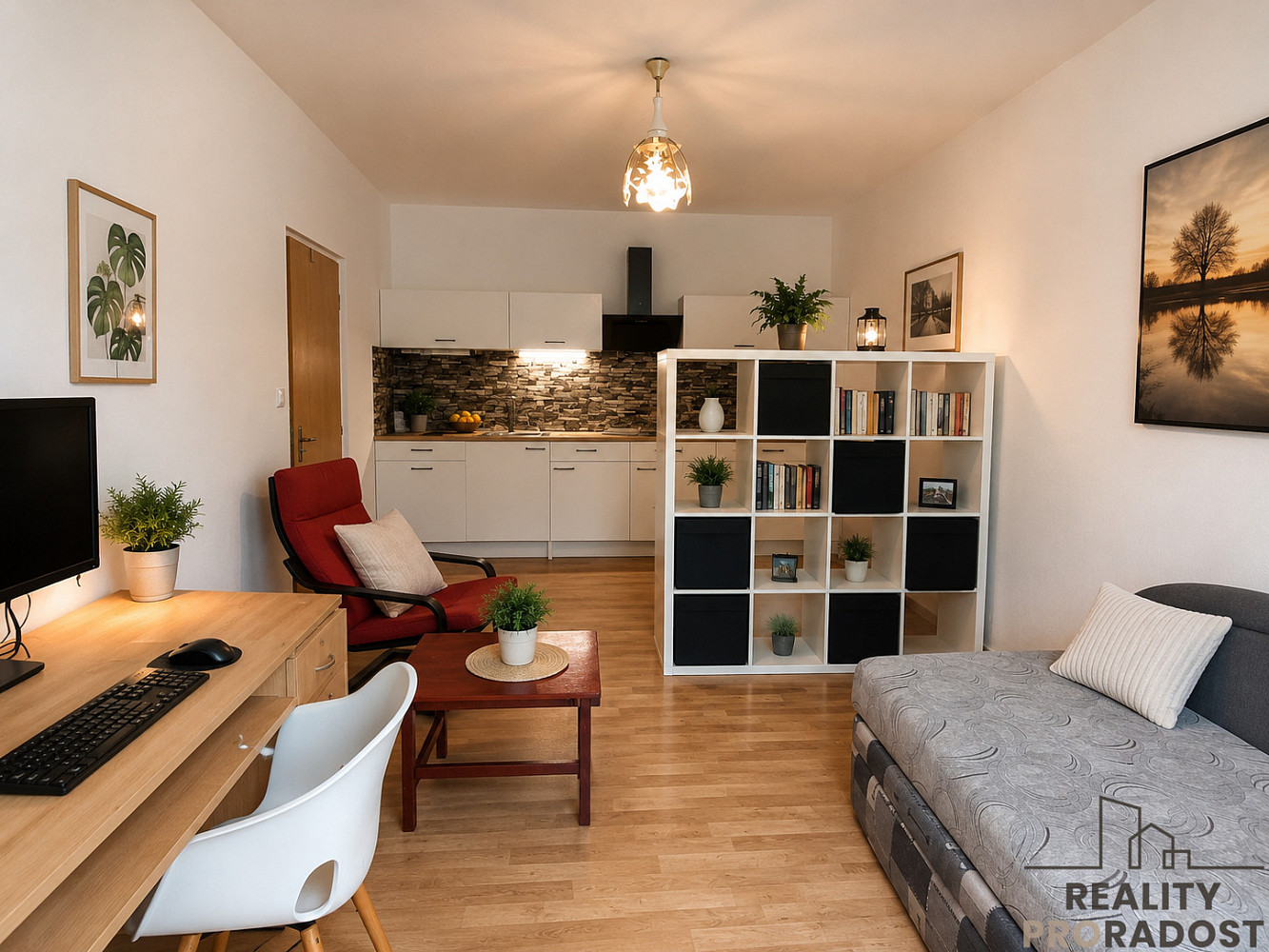 Pronájem bytu 1+kk 35 m² — photo 2