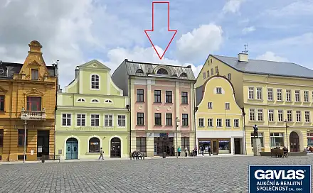 Prodej obchodních prostor 961 m², nám. T. G. Masaryka, Frýdlant, okres Liberec