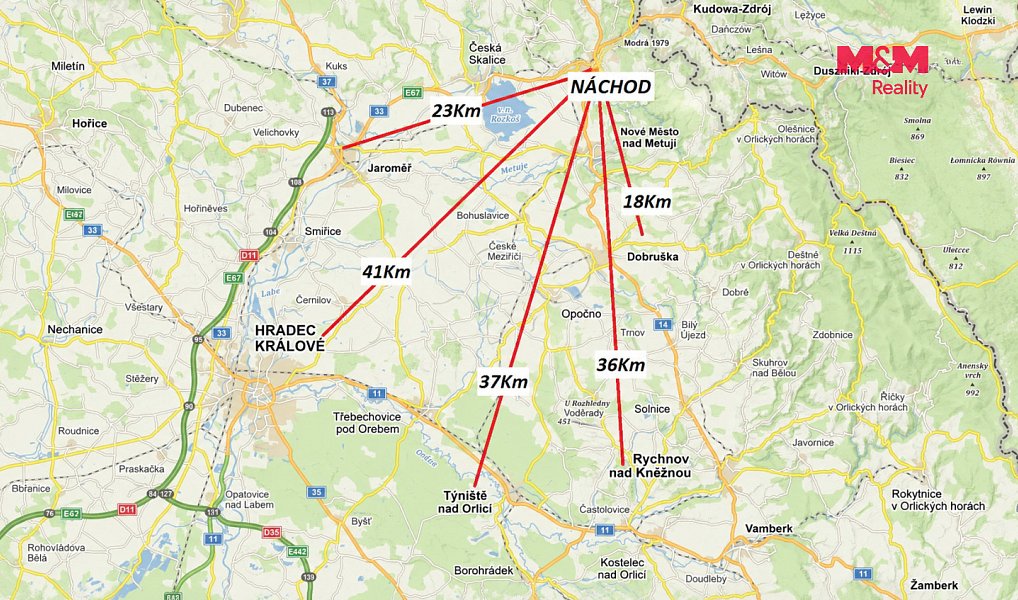 Prodej bytu 1+1 27 m², Náchod – náhled fotky 9